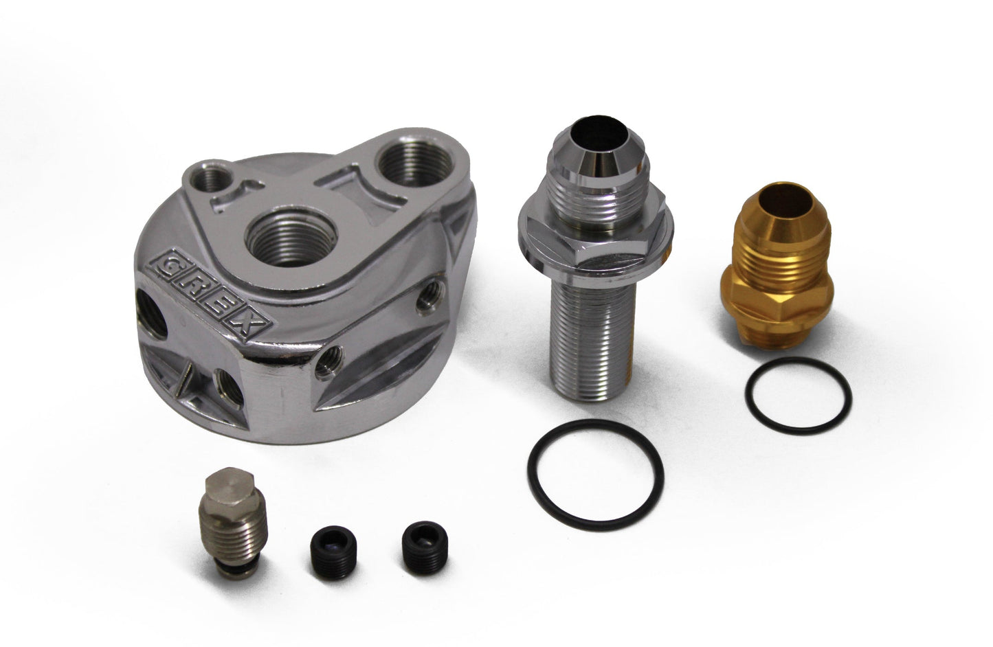 GReddy Oil Filter Relocation Block Adapter Type-G (AN) - for Remote Filter