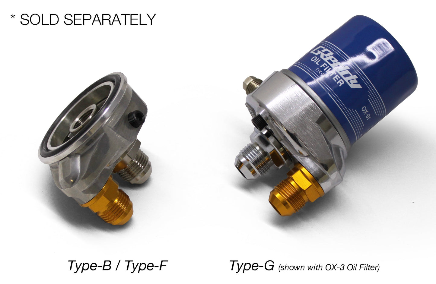 GReddy TYPE-B OIL BLOCK ADAPTER, ENG: 3/4-16UNF, 62MM O-RING, 10AN - () 12401111