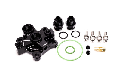 GReddy x Taarks RB26 Specific Oil Cooler Filter Block Adapter, Remote Filter