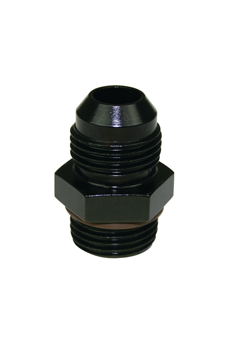 Moroso Dry Sump/External Oil Pump Fitting -8An Male to -8An Straight w/O-Ring - Aluminum - Single 22604 22604 Photo - Primary