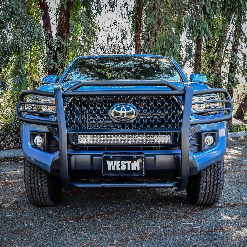 Westin 16-21 Toyota Tacoma Sportsman X Grille Guard - Tex. Blk 40-33885 40-33885 Photo - Mounted