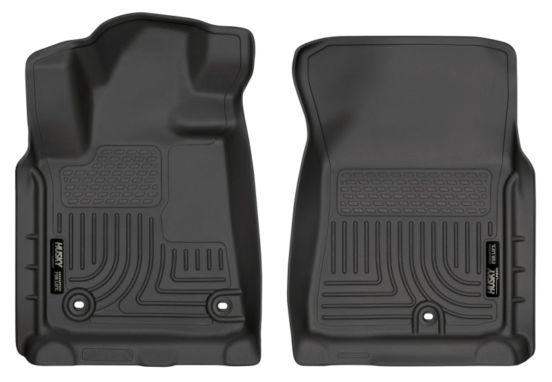 Husky Liners 12-13 Toyota Tundra Weatherbeater Black Front Floor Liners (2pc) 18561 Photo - Primary