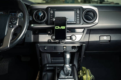 DV8 Offroad 16-23 Toyota Tacoma Center Console Molle Panels & Device Mount CCT1-01 CCT1-01 Photo - Unmounted