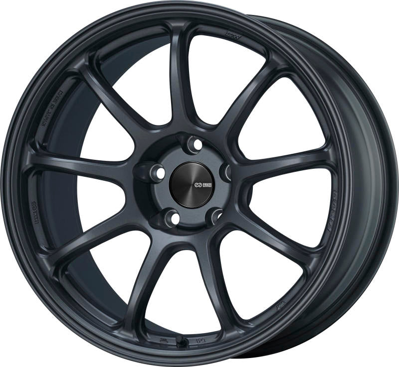 Enkei T6R 17x8 40mm Offset 5x114.3 Bolt Pattern 72.6 Bore Gloss Gunmetal Wheel (MOQ 40) 539-780-6540GM