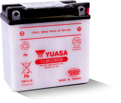 Yuasa Battery Yuasa YB7L-B Yumicron 12 Volt Battery YUAM2273Y YUAM2273Y User 1