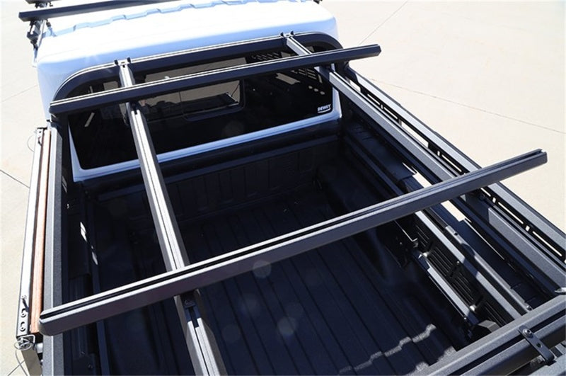 Dee Zee Deezee Universal Cargo Management Hex Overland Top Rails 6 1/2In DZ95022TB DZ95022TB Photo - Mounted