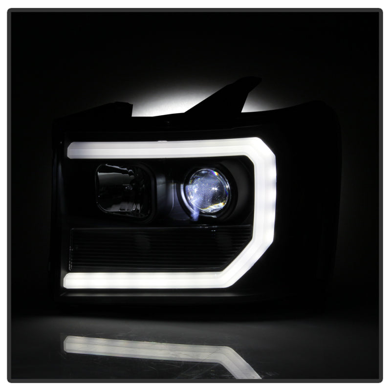 Spyder GMC Sierra 1500/2500/3500 07-13 Denali 08-13 LED Headlights Blk PRO-YD-GS07V2PL-BK 5087522 5087522 User 5