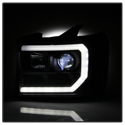 Spyder GMC Sierra 1500/2500/3500 07-13 Denali 08-13 LED Headlights Blk PRO-YD-GS07V2PL-BK 5087522 5087522 User 5