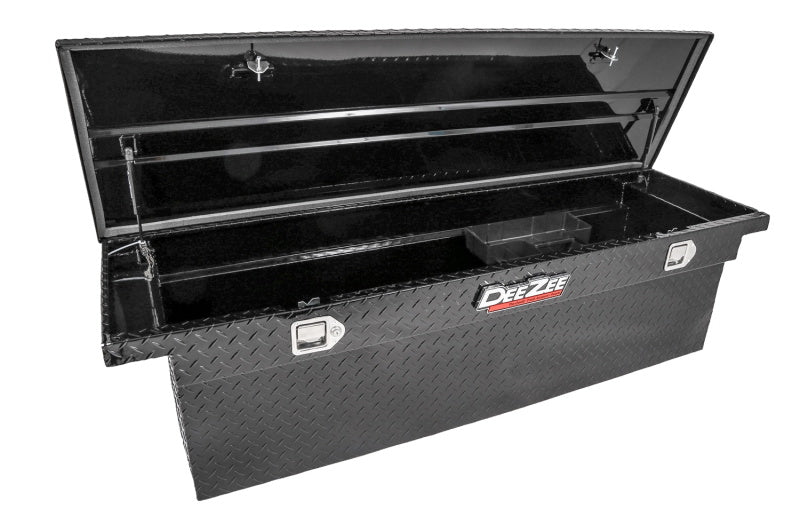 Dee Zee Deezee Universal Tool Box - Red Crossover - Single Lid Black BT (Deep Low) DZ 8170DLB