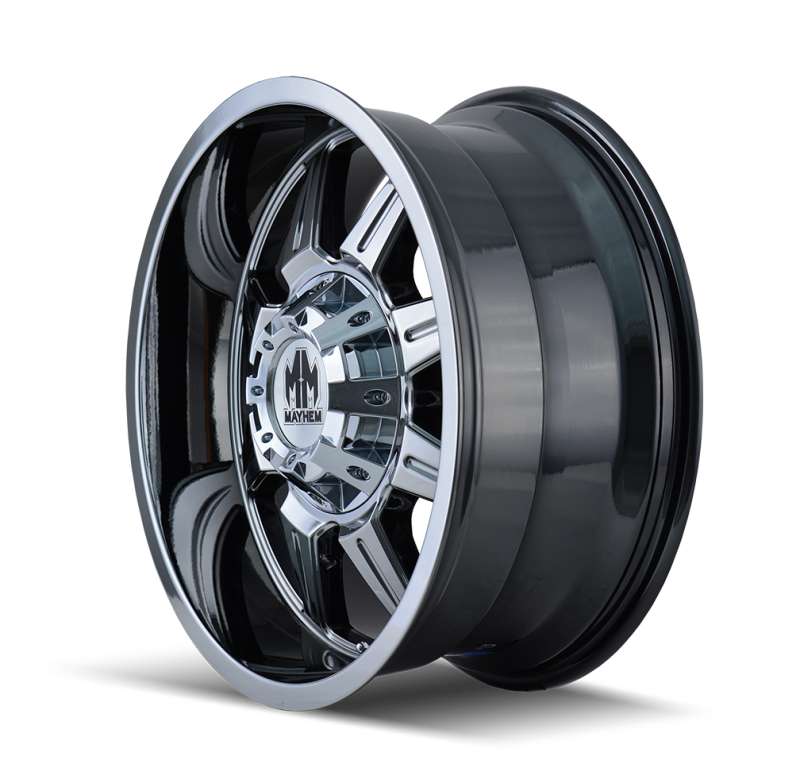 Mayhem 8100 Monstir 20x9 / 6x135 BP / 18mm Offset / 106mm Hub Chrome Wheel 8100-2937C18 8100-2937C18 Photo - Primary