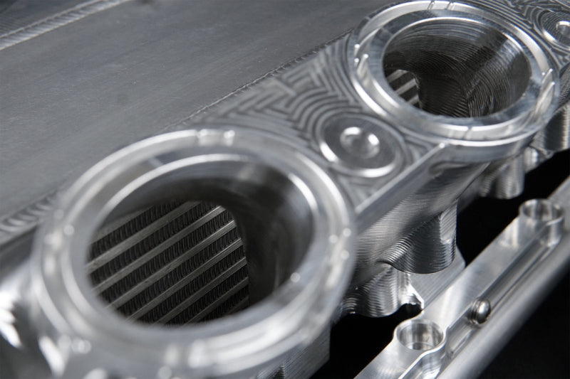 CSF Toyota A90/A91 Supra/ BMW G-Series B58 Charge-Air Cooler Manifold- Machined Billet Aluminum 8200 8200 Photo - Close Up