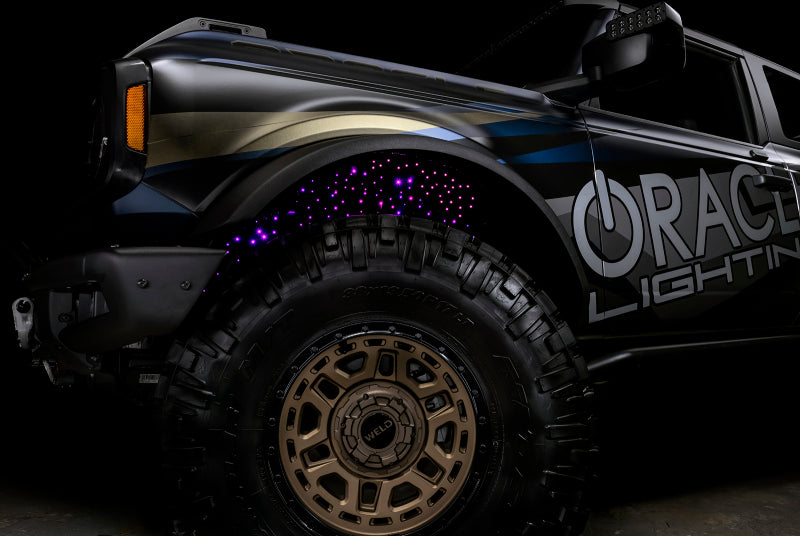 ORACLE Lighting Fiber Optic Wheel Liner ColorSHIFT RGBW Kit-40W LED/600 Fibers 5898-333 5898-333 Photo - lifestyle view