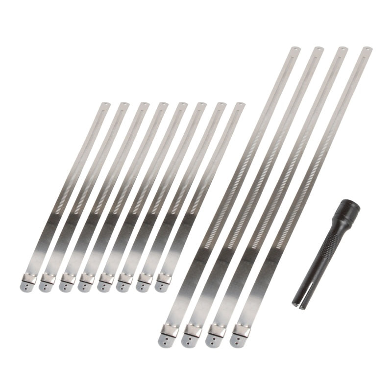 DEI SS Positive Locking Tie and Tool Kit Eight 8in and Four 14in 10219 10219 Photo - Primary