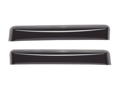 WeatherTech 92-99 Chevrolet Suburban Rear Side Window Deflectors - Dark Smoke 81019 81019 Photo - Primary
