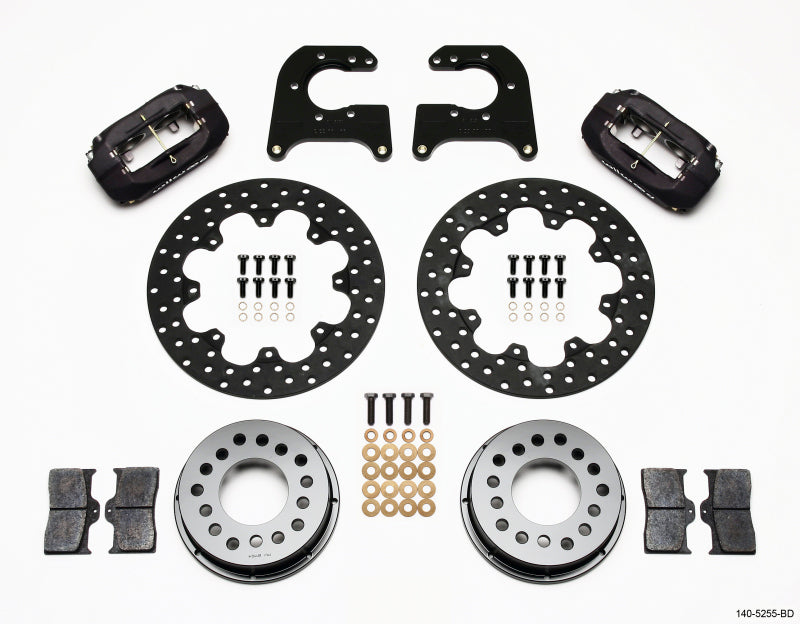 Wilwood FDL Rear Drag Kit, Drilled Rotor, Mopar/Dana 2.36" Off, w/Snap Ring 140-5255-BD Photo - Primary
