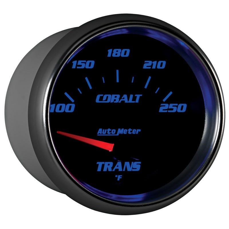 Autometer Gauge, Transmission Temp, 2 5/8", 100-250 Deg. F, Electric, Cobalt 7957 User 6