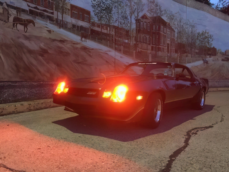 ORACLE Lighting Oracle Pre-Installed Lights 7 IN. Sealed Beam - Amber Halo 6905-005 6905-005 Photo - lifestyle view