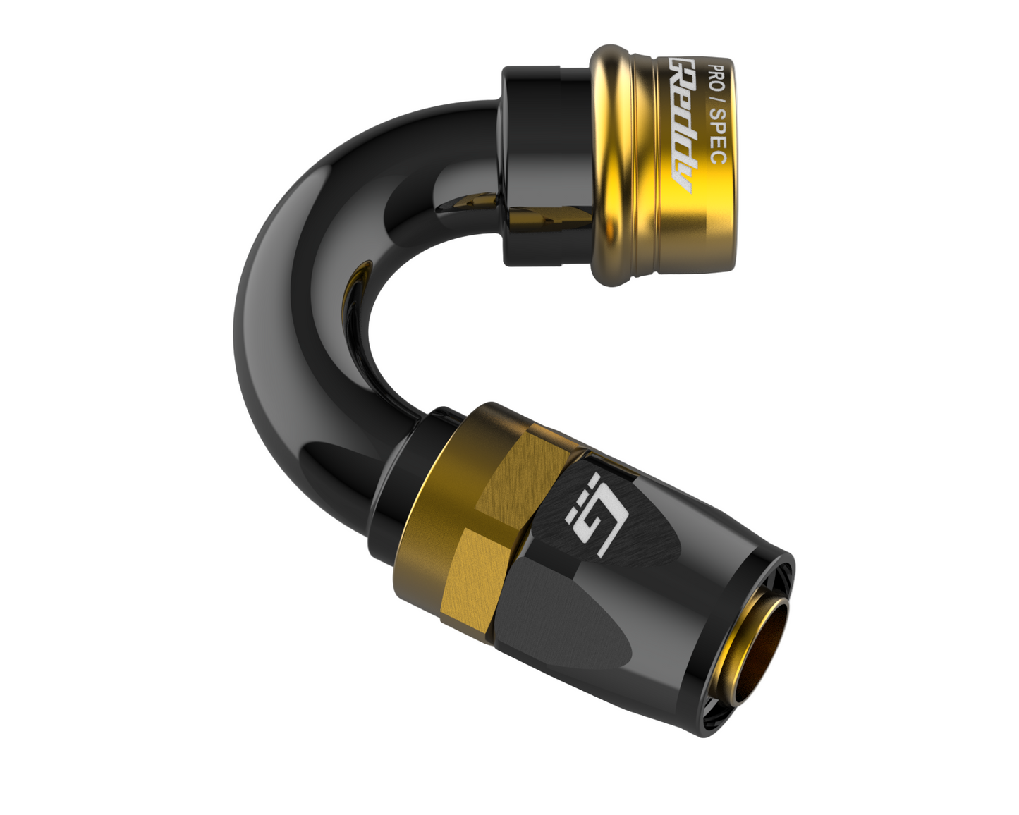 GReddy PRO/SPEC -06 Quick-Release Swivel Hose End(s) - Black / Gold anodized