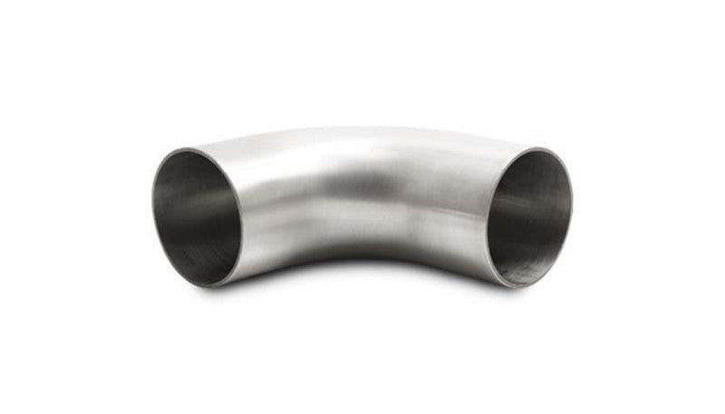 Vibrant 2.0in OD 3.23in Tangent Length T304 SS 90 Deg Mandrel Bend w/Extended Leg Length 13346 13346 User 1