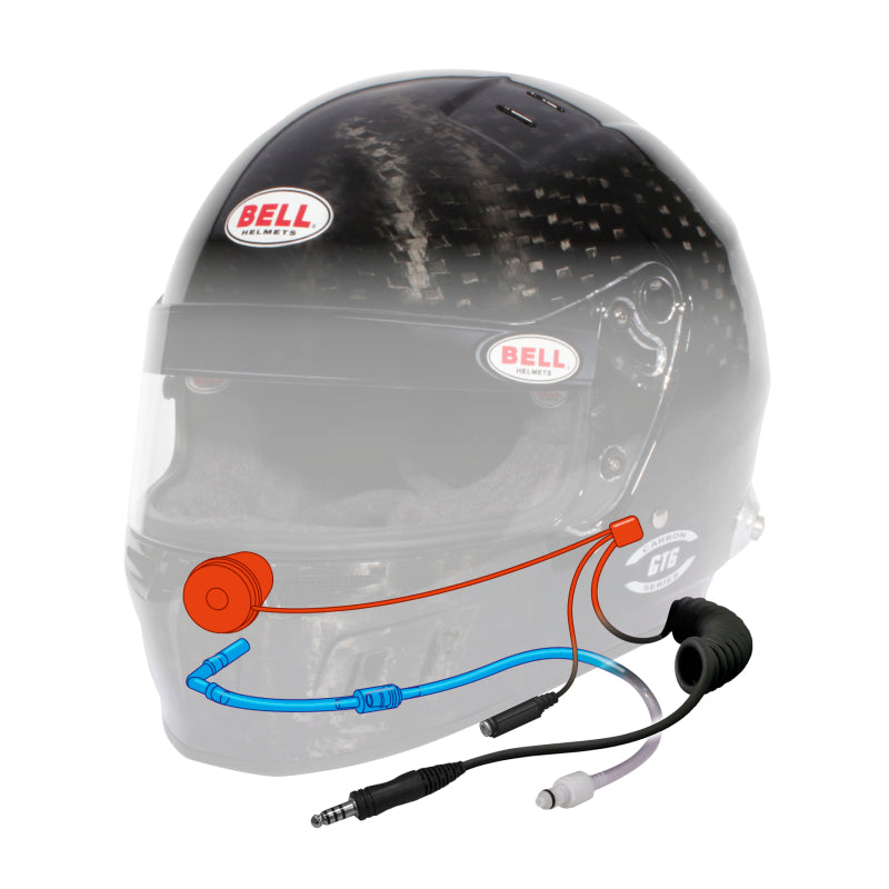 Bell GT6 RD Carbon-4C (HANS) (7 1/4) FIA8859/SA2020 - Size 58 1239105