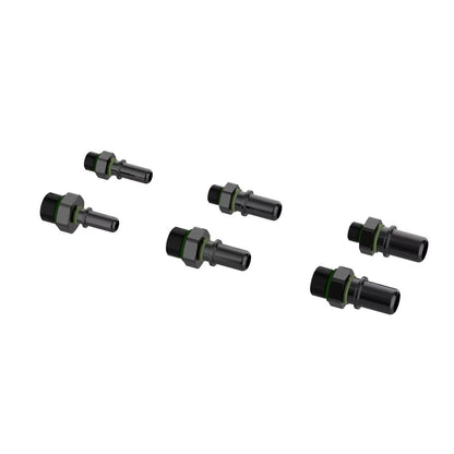 CATALOG GREDDY PRO/SPEC TO MALE ORB ADAPTER(s) - BLACK - (12870400 12870600 12870800 12871000 12871200 12871600 12872000)