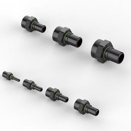 CATALOG GREDDY PRO/SPEC TO FEMALE AN ADAPTER(s) - BLACK - (12870603 12870803 12871003 12871203 12871603)