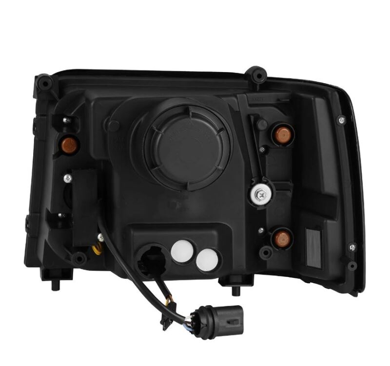 AlphaRex 92-96 Ford F-Series/Bronco LUXX-Series Proj Headlights Blk w/Actv Light SeqSig & SBDRL 880268 880268 User 1