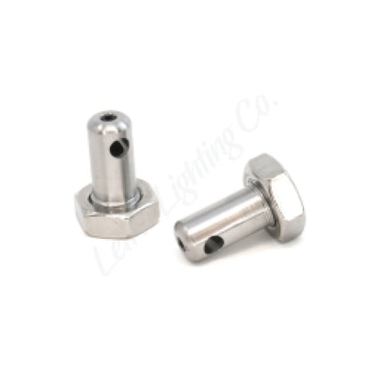 Letric Lighting Front Mirror Stem Mount for 45-Caliber MINI LEDs - Polished Stainless Steel LLC-45C-FMP LLC-45C-FMP Photo - Primary
