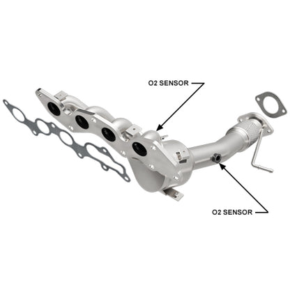 MagnaFlow Mazda 3 OEM Grade Federal / EPA Compliant Manifold Catalytic Converter 51802 Photo - Primary