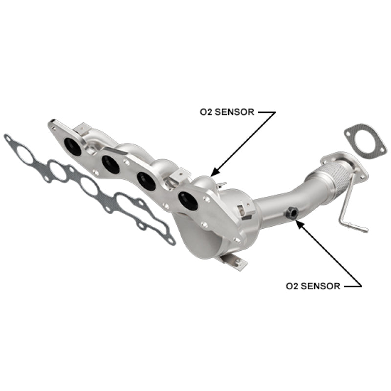 MagnaFlow Mazda 3 OEM Grade Federal / EPA Compliant Manifold Catalytic Converter 51802 Photo - Primary