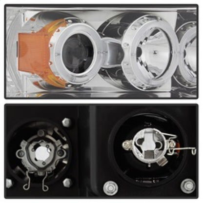 Spyder Dodge Ram 1500 02-05/Ram 2500 03-05 Projector Headlights LED Halo LED Chrm PRO-YD-DR02-HL-C 5009982 5009982 Photo - Unmounted