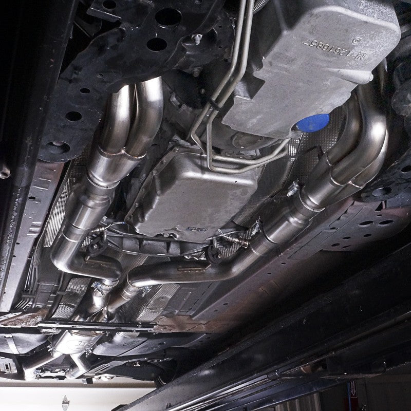 Stainless Works 08-09 Pontiac G8 GT Headers 1-7/8in Primaries 3in Leads Performance Connect w/ Cats PG8HCATST PG8HCATST Photo - Mounted