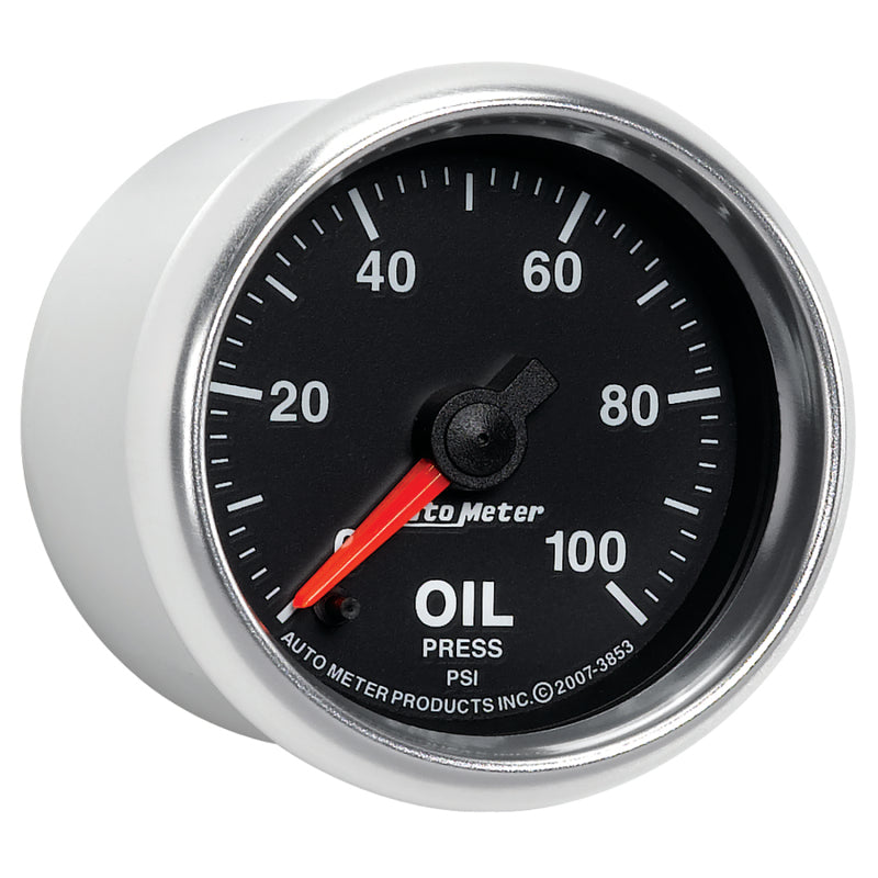 Autometer Gauge, Oil Pressure, 2 1/16", 100PSI, Digital Stepper Motor GS 3853 User 5