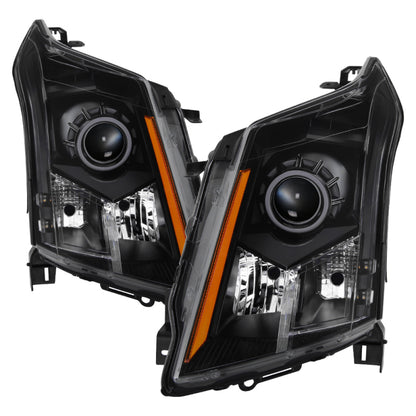 SPYDER xTune Cadillac SRX 10-14 OE Style Halogen Headlights - Black HD-JH-CSRX11-AM-BK 9938917 9938917 Photo - Primary