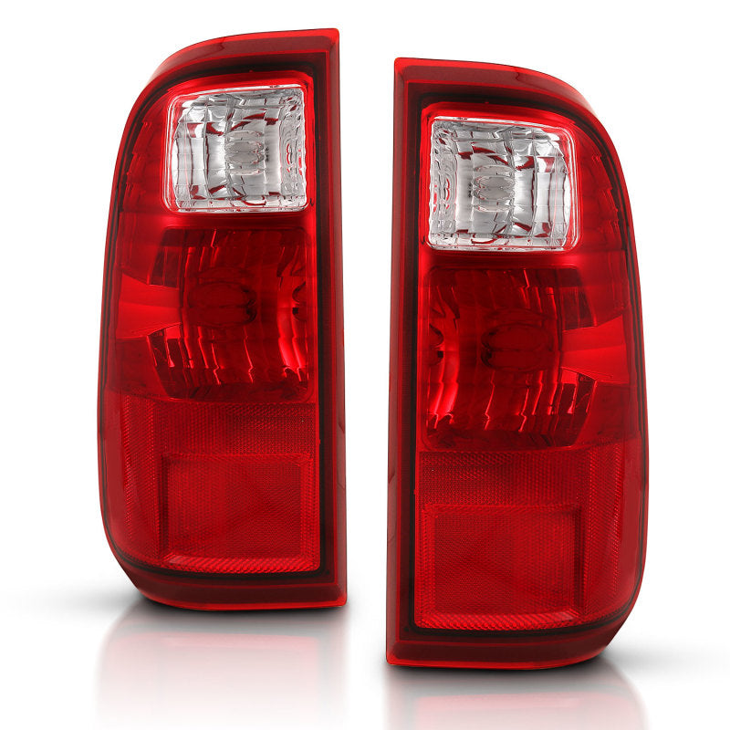 ANZO 2008-2016 Ford F-250 Taillight Red/Clear Lens (OE Replacement) 311305 311305 Photo - Unmounted