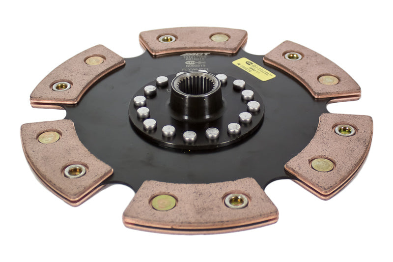ACT 6-Puck Solid Hub Race Disc Volkswagen Cabrio ALL 95-02 6210015 Photo - out of package