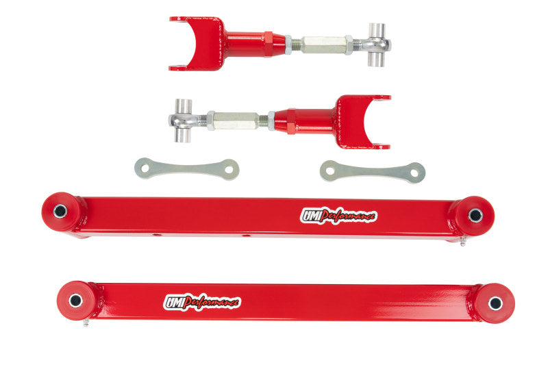 UMI Performance 78-96 GM B-Body Boxed Lower Control Arm & Adjustable Upper Control Arm Kit 361517-R 361517-R Photo - Primary