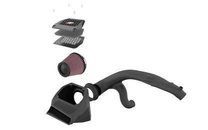 K&N Engineering K&N 2023 Ford Bronco Raptor V6 3.0L F/I 63 Series Aircharger Performance Air Intake System 63-2625 63-2625 Photo - out of package