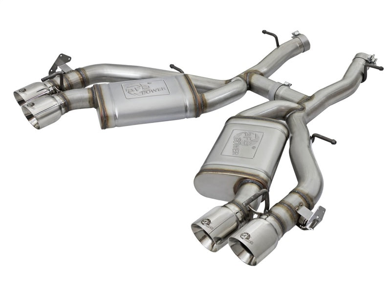 aFe  POWER 49-34068-P MACH Force-Xp 3" 304 SS Axle-Back Exhaust System 49-34068-P Photo - Primary