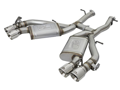 aFe  POWER 49-34068-P MACH Force-Xp 3" 304 SS Axle-Back Exhaust System 49-34068-P Photo - Primary