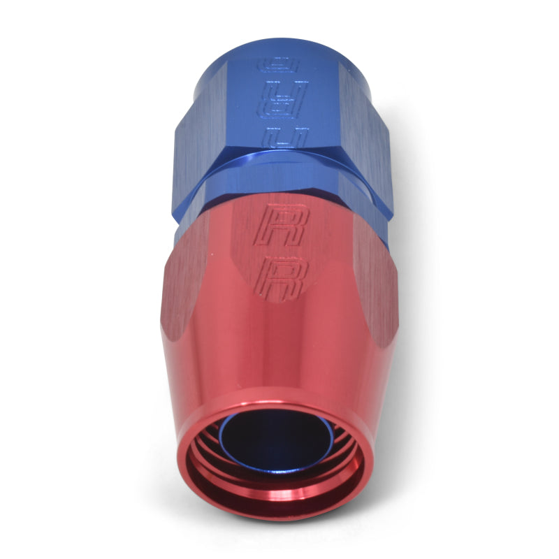 Russell Full Flow Straight Hose Ends - Red / Blue 610040 Photo - out of package