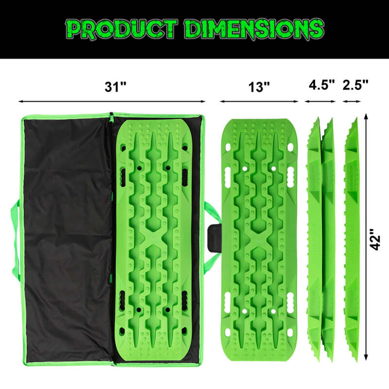 Rhino USA Recovery Traction Boards - Green (Pair) TRACBOARDS-GRN TRACBOARDS-GRN User 1