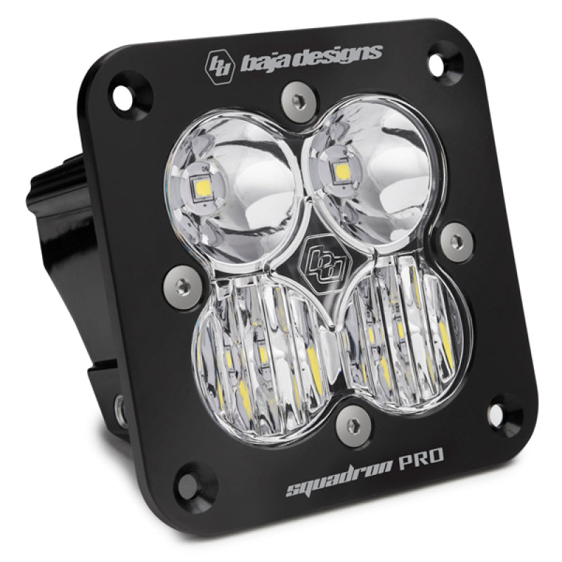 Baja Designs Squadron Pro Driving/Combo Pattern Flush Mount Black LED Light Pod - Clear 491003 491003 Photo - Primary
