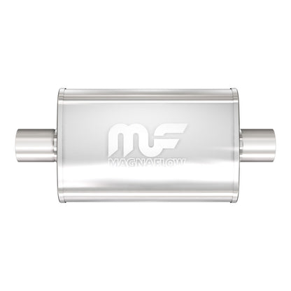 MagnaFlow 4" X 9" Oval Center/Center Straight Through Performance Muffler 11246 Photo - Primary