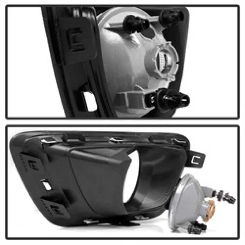 Spyder Chevy Colorado 2015-2017 OEM Fog Lights w/switch - Clear FL-CCOL15-C 5082404 5082404 Photo - Unmounted