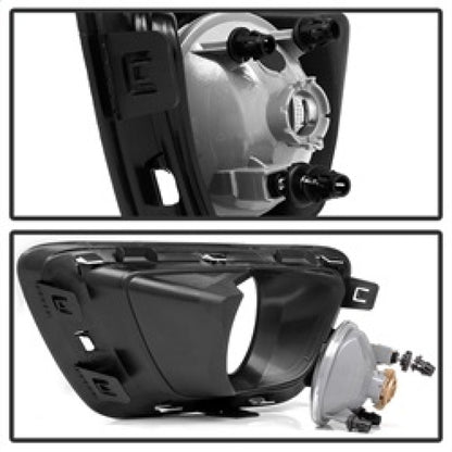 Spyder Chevy Colorado 2015-2017 OEM Fog Lights w/switch - Clear FL-CCOL15-C 5082404 5082404 Photo - Unmounted