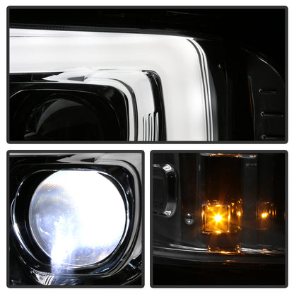 Spyder Platinum Ford F250/350/450 05-07 High-Power LED Module Proj. Headlights-Chrome (PRO-YD-FS05V2 5087904 5087904 User 6
