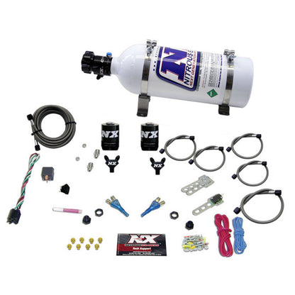 Nitrous Express Dodge EFI Full Race Dual Nozzle Nitrous Kit (100-300HP) w/5lb Bottle 20315-05 20315-05 Photo - Primary
