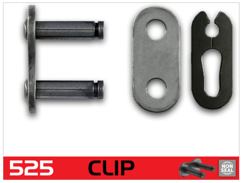 RK Chain 525 Clip Link - Natural 525-CL 525-CL User 1
