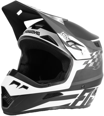 Answer AR1 Sweep Helmet Black/White Youth - Medium 442925 442925 User 1